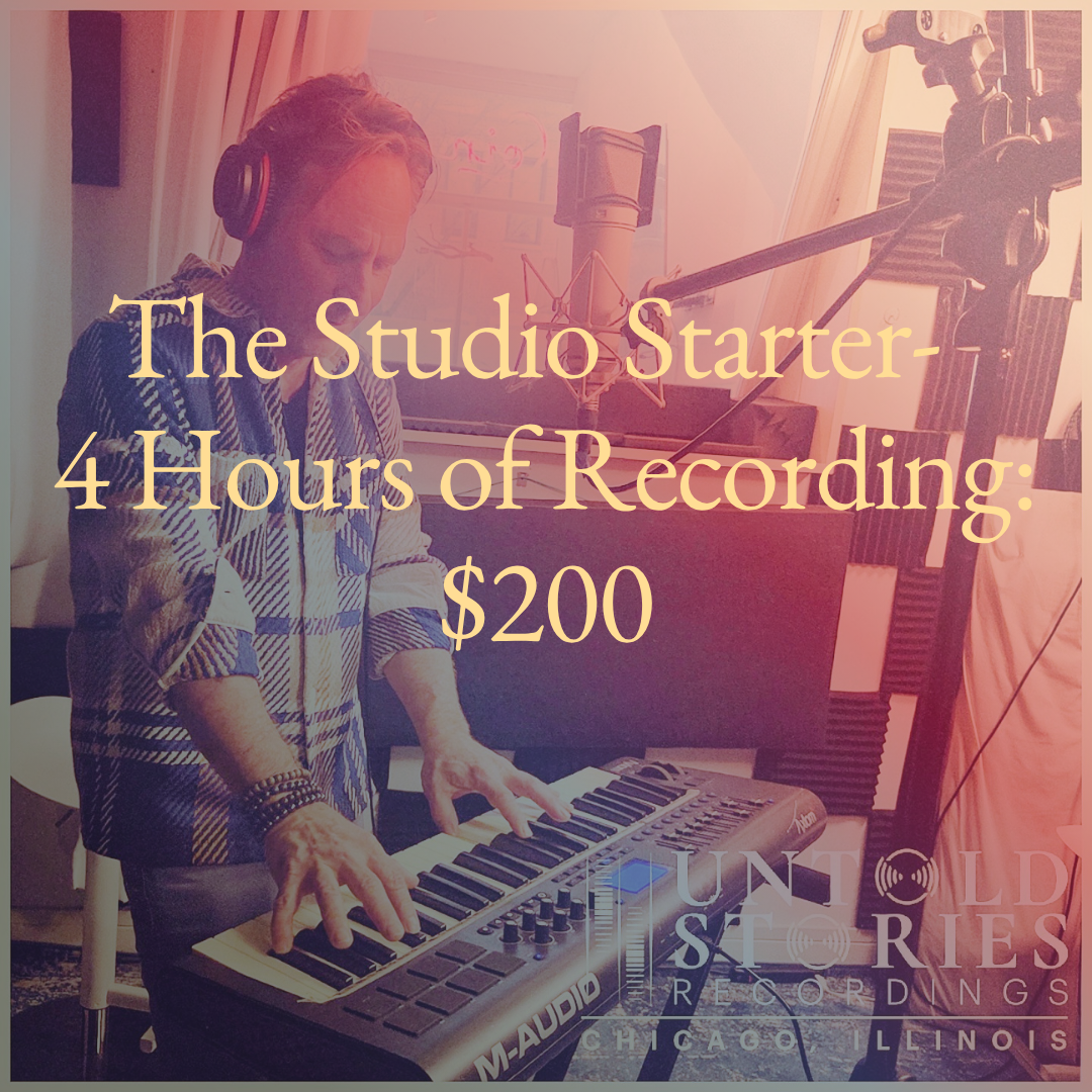Chicago Recording Studio Gift Certificate Option 1