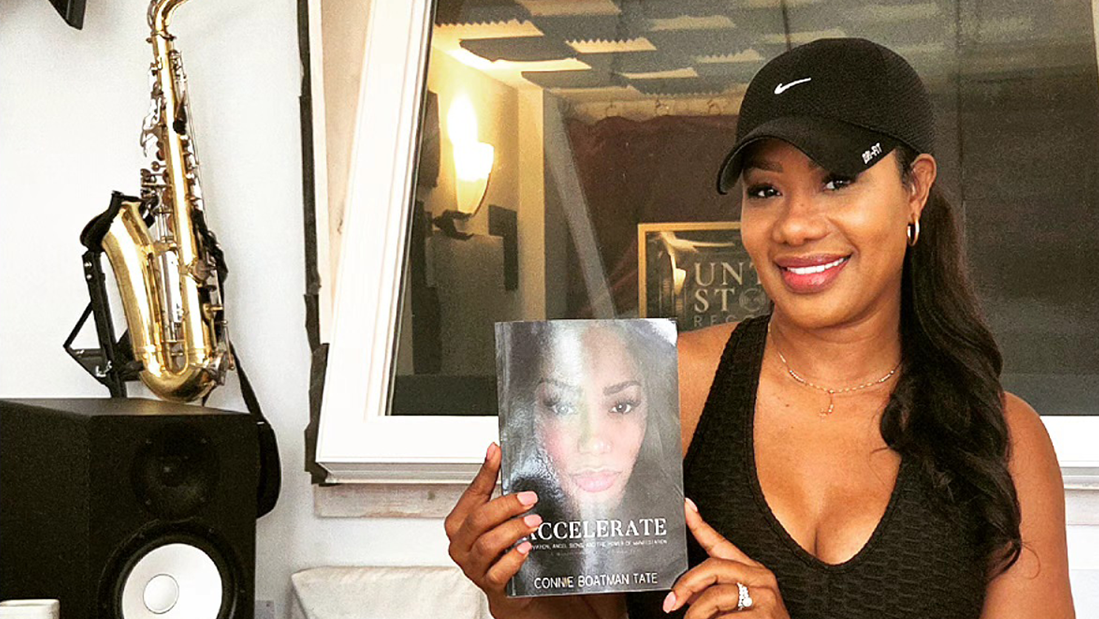 Author Recording Audio In Chicago Recording Studio