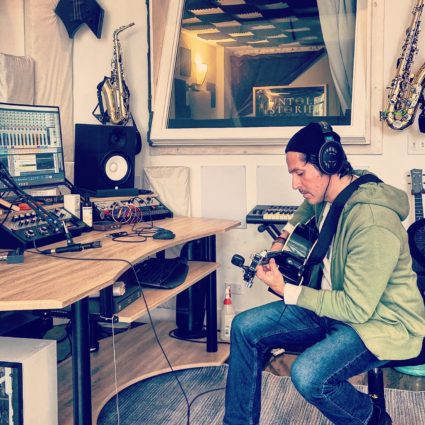 Chicago Recording Session Booth