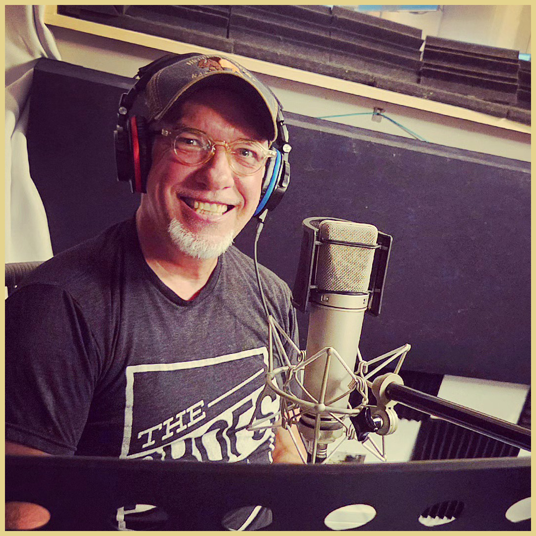 Man Recording His Audiobook In Chicago Recording Studio